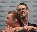 * Nomination Chuck Palahniuk pretending to put a fan in a choke hold at BookCon 2018 --Rhododendrites 02:17, 9 June 2018 (UTC) * Promotion  Support Good quality. --Ermell 05:51, 9 June 2018 (UTC)