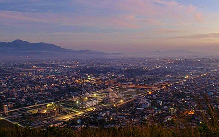 Imphal from above