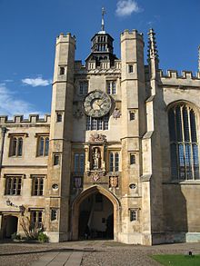 King Edward's Gate, Great Court, Trinity College, Cambridge Clock Tower, Great Court, Trinity College, Cambridge.jpg