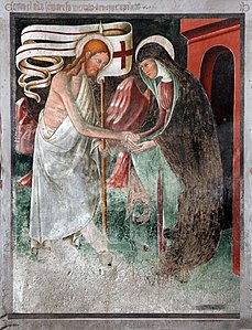 Christ appeared to Mary