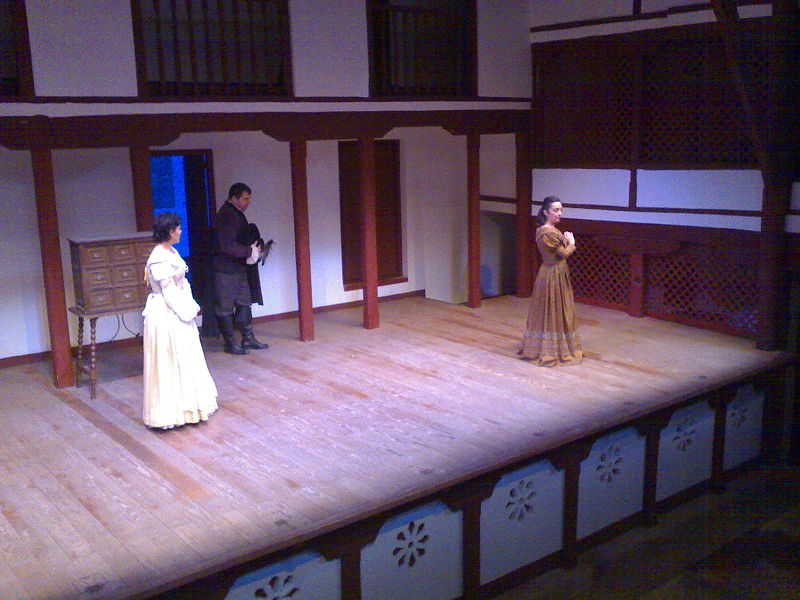 Fotografía de una representación teatral