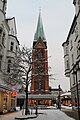 Turm der Bonifatiuskirche...