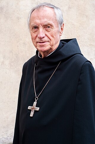 <span class="mw-page-title-main">Notker Wolf</span> German Benedictine monk, priest, Abbot Primate, musician and author (1940–2024)