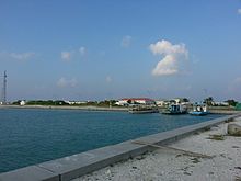 Dhuvaafaru Harbour, funded by US and Maldives government jointly.