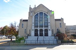 Dodson Avenue Methodist Episcopal Church, Depan View.JPG