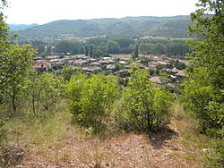 Изглед към село Долно Луково