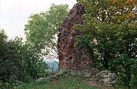 Drawno Castle ruins 2007.jpg