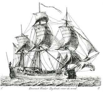 February 18: Meermin Slave Mutiny Dreimast Hoeker Zeylende voor de wind.png