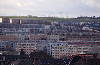 Gorbitz Stadtteil of Dresden in Saxony, Germany