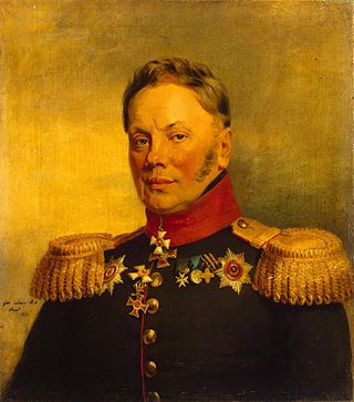 <span class="mw-page-title-main">Ilya Duka</span> Russian general in the Napoleonic Wars