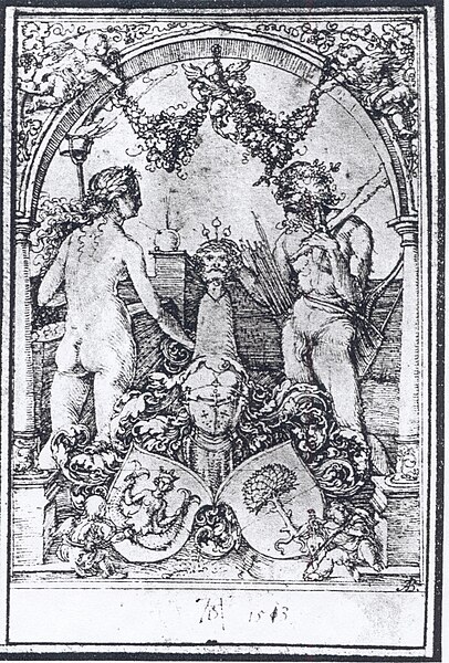 File:Durer Bookplate of Willibald Pirckheimer.jpg