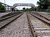 The tracks and platforms at Gainsborough Central station in 2009