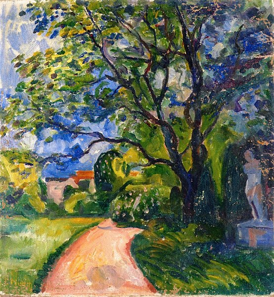 File:Edvard Munch - Garden in Lübeck.jpg