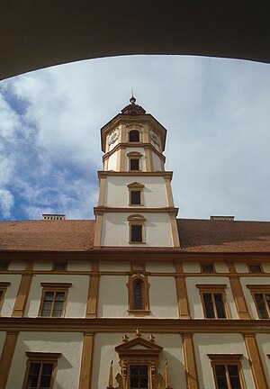 Eggenberg Palace Tower Detail