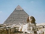 Sfinxen och Khefren-pyramiden