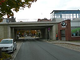 Eisenbahnbrücke Trachau Am Trachauer Bahnhof