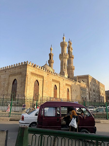File:El Azhar Mosque, Old Cairo, al-Qāhirah, CG, EGY (40944888323).jpg