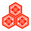 Emblem of Itsukushima Shrine in Hiroshima