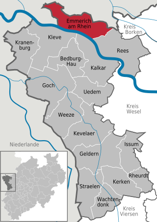 Plan Emmerich am Rhein