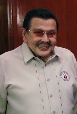 Joseph Estrada President of the Philippines from 1998 to 2001