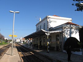 Estação de Tavira, em 2008.