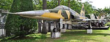 F5E FIGHTER PLANE at Museum of Ho Chi Minh Campaign, HCMC, Vietnam.JPG