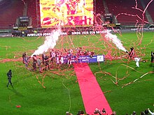 2011 Eredivisie Champions Ceremony FCTwenteVrouwenKampioen2011.JPG