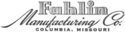 Logo of the Fahlin Manufacturing Company.