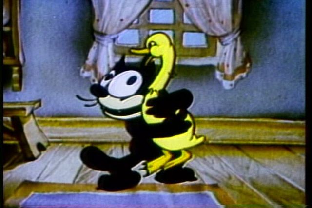 Felix the Cat in The Goose That Laid the Golden Egg by Van Beuren