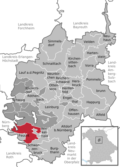 So kommt man zu Feuchter Forst mit den Öffentlichen - Mehr zum Ort Hier