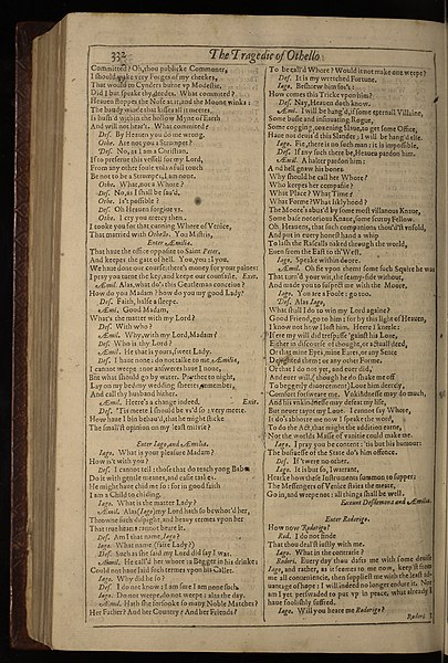 File:First Folio- The Tragedy of Othello, the Moore of Venice, p. 23 (22902244975).jpg
