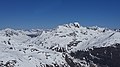 English: Flüela Wisshorn from south, picture taken from a helicotper (Zernez, Grison, Switzerland) Deutsch: Flüela Wisshorn von Süden, aufgenommen von einem Helicopter (Zernez, Graubünden, Schweiz) Rumantsch: Flüela Wisshorn digl sid, piglia se or d'en helicopter (Zernez, Grischun, Svizra) Italiano: Flüela Wisshorn (Zernez, Grigioni, Svizzera)