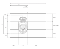 Flag of Serbia construction sheet.svg