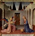 “แม่พระรับสาร” (Annunciation) ประมาณปี ค.ศ. 1450
