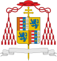 Stemma cardinalizio di Francesco Acquaviva d'Aragona