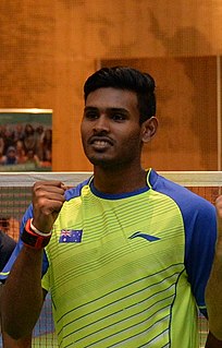Sawan Serasinghe Sri Lanka-born Australian badminton player