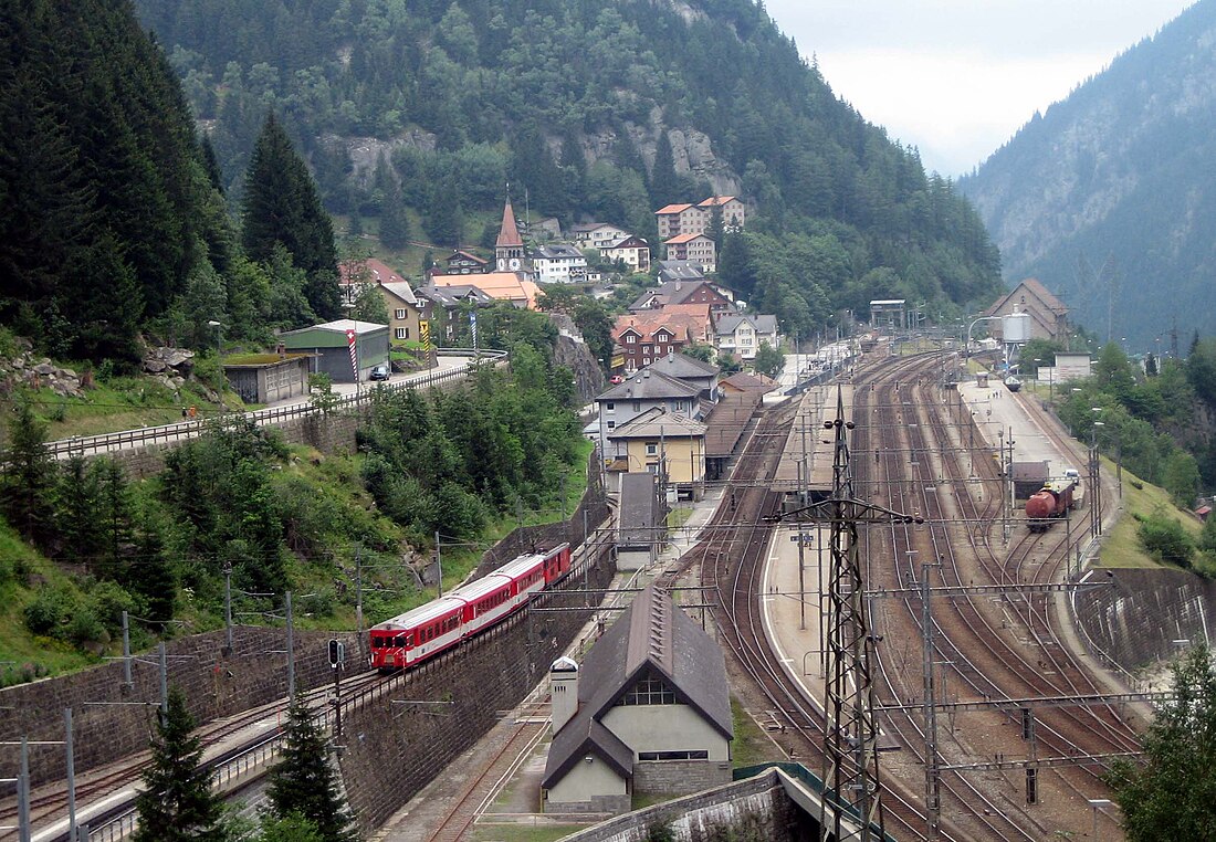 Göschenen railway station