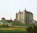 Schloss Güstrow 1840