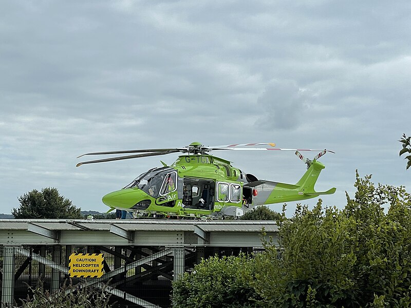 File:G-TCAA at St Mary's Hospital, 31 August 2021.jpg