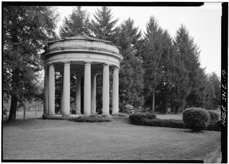 File:GENERAL VIEW -3, BELVEDERE - West Baden Springs Hotel, State Route 56, West Baden Springs, Orange County, IN HAER IND,59-BADW,1-17.tif