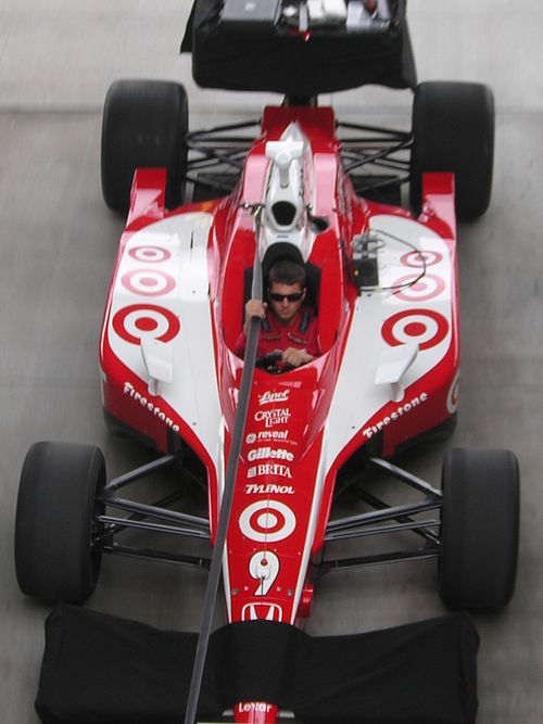 Ganassi's No. 9 car preparing for practice