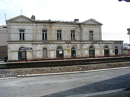 Gare Forest Midi ancien batiment 2004