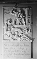 Gedenksteen ter nagedachtenis van gevallen drukkers (1950)