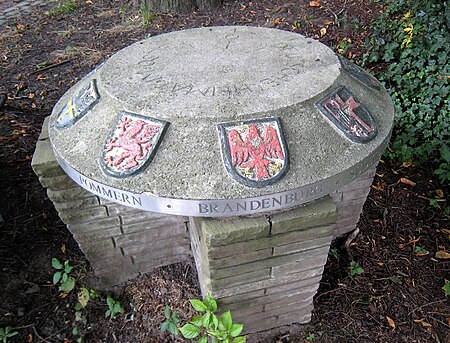 Gedenkstein Vertriebene Forumplatz