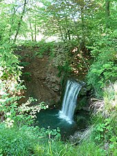 Wasserfall im Kurpark