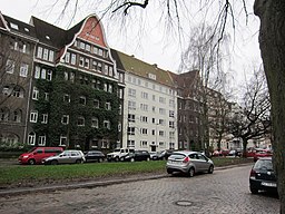 Gemischte Fassaden Esmarchstraße Kiel-Blücherplatz (2)