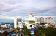 The casino in Genting Highlands, Malaysia own by Genting Group