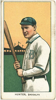 George Hunter, Brooklyn Superbas, baseball card portrait LCCN2008675245.jpg