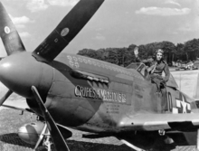 Top-scoring Mustang ace of WWII, Major George Earl Preddy Jr. with 26.83 aerial victories and five aircraft destroyed on the ground (first three victories were achieved on P-47)