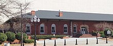 Georgia Railroad Freight Depot (1869), oldest building located within city limits when built Georgia Railroad Freight Depot.JPG